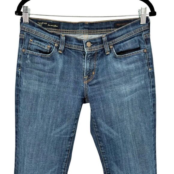 Citizens Of Humanity Ingrid #002 Stretch Low Waist Flare Jeans Size 29 - Picture 5 of 9